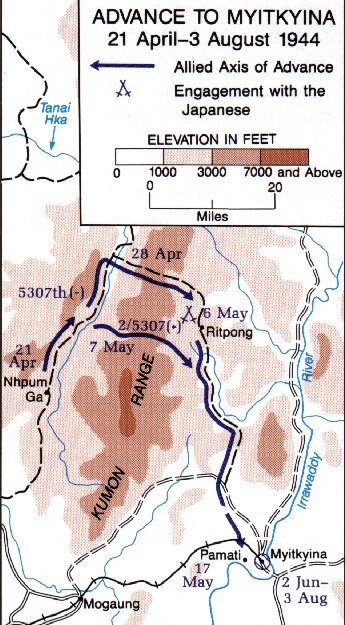 MAP #2 - MYITKYINA